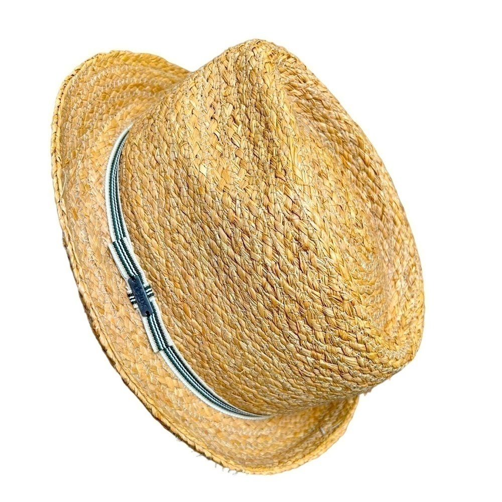 NWT Delux Straw Fedora Hat